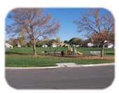 Photograph of Lynwood Park with playground equipment