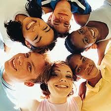 Group of Children in a huddle