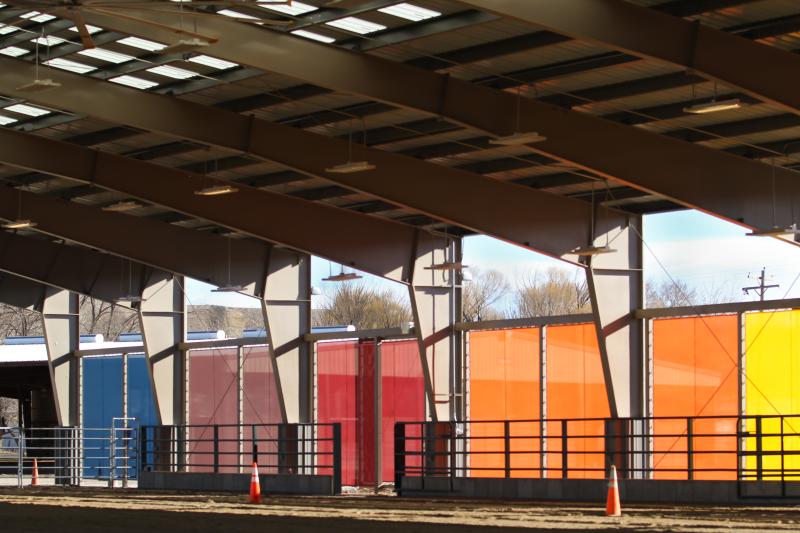 Photograph of interior of CW Construction Arena