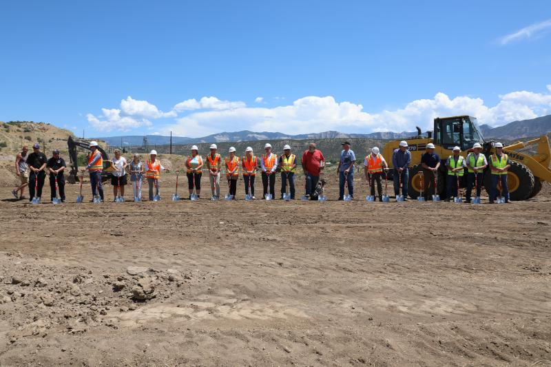 Officials Get Ready to Break Ground on Community Hall