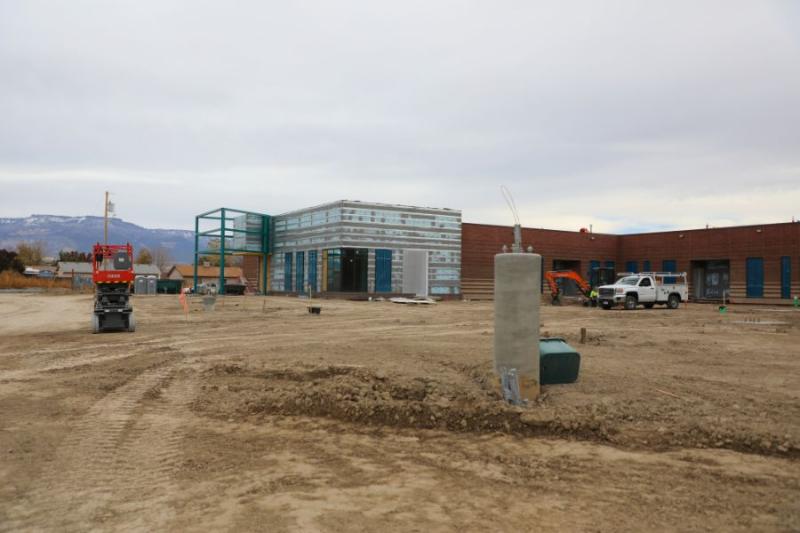 Unfinished Clifton Community Campus building. 