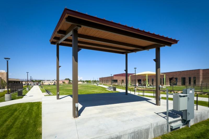 outdoor gazebo.