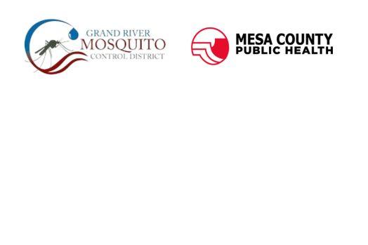 Logos for Grand River Mosquito Control District and Mesa County Public Health