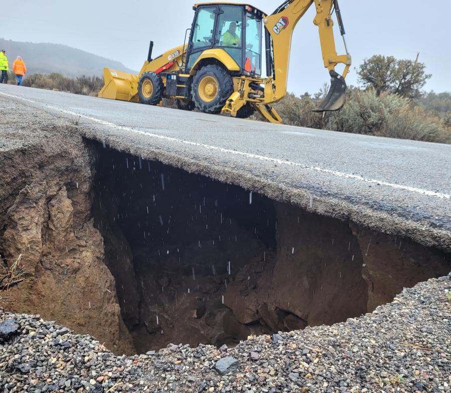 45.5 Road (De Beque cutoff) closed at MM 1. on Hwy. 65 side